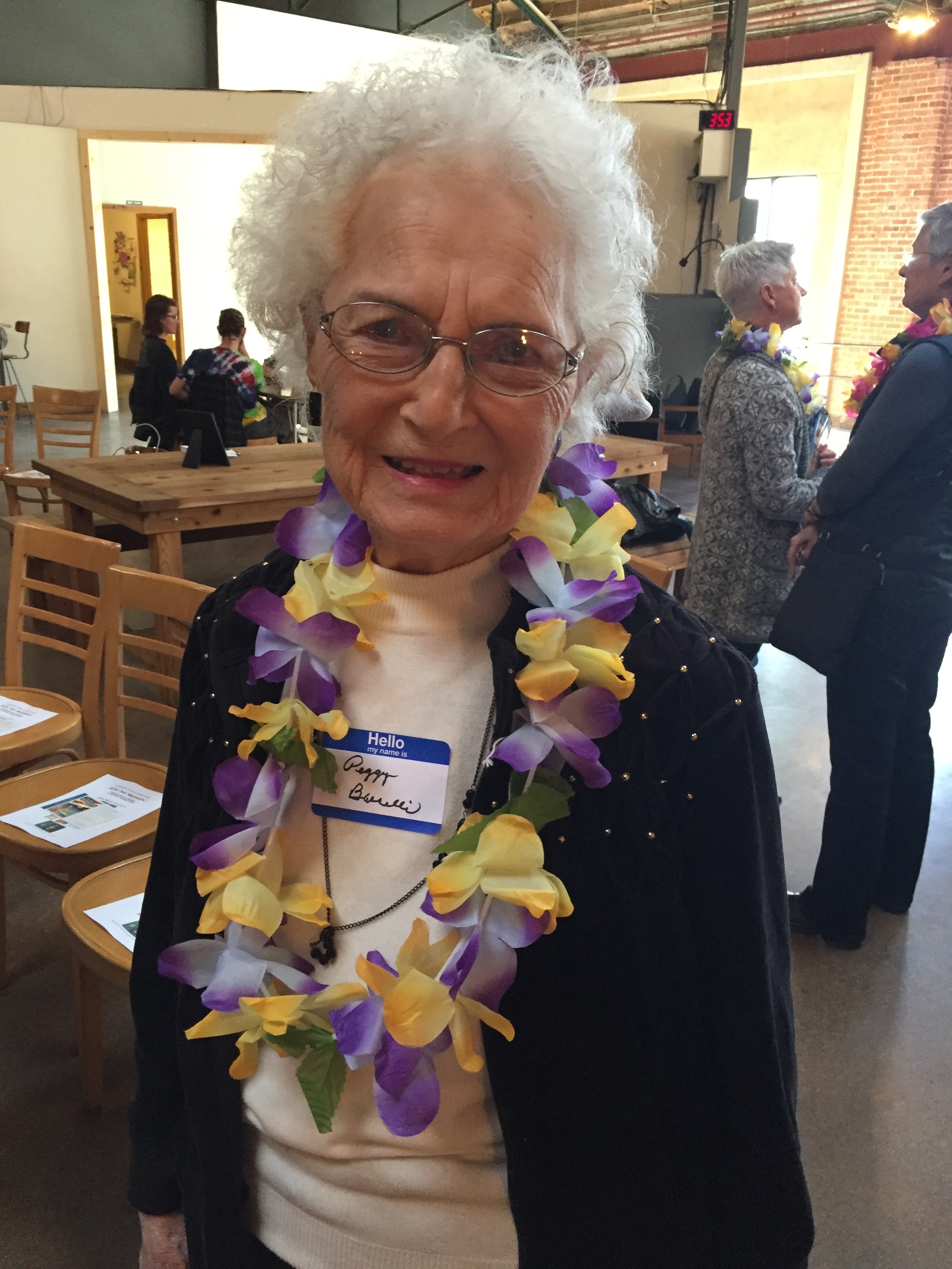 Peggy at My Book Launch Party